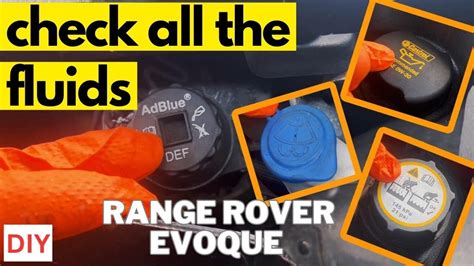 ADBLUE OFF FOR RANGE ROVER EVOQUE. . How to check adblue level range rover evoque